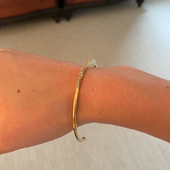 Pave Chevron Cuff - Picture 3 of 3